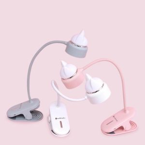 Clampy Bendy Lamp - Blush Pink
